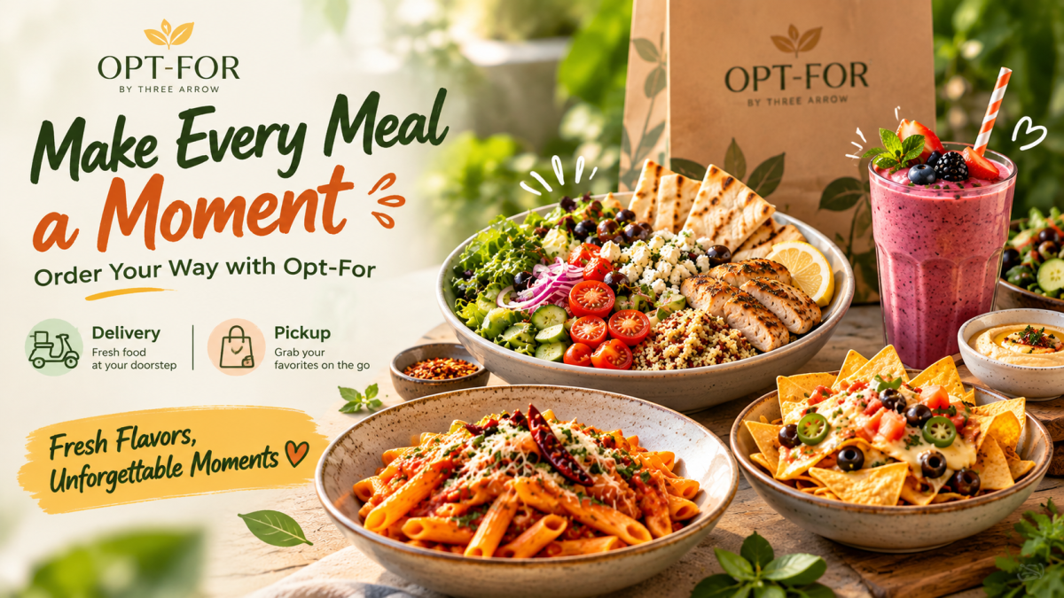 Make Every Meal a Moment: Order Your Way with Opt-For